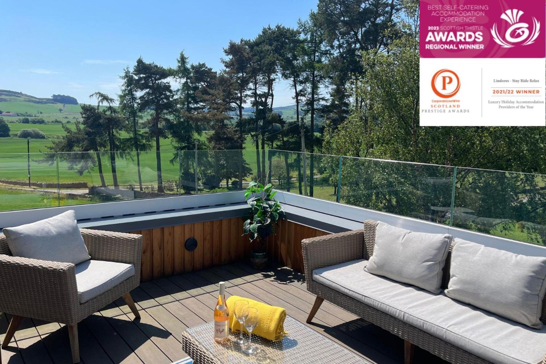 Luxury Lodge With Hot Tub At Lindores Newburgh  Kültér fotó